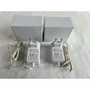 2 New AC-DC Switching Power Adapters 24V 0.5A (12W) 100-220V European EU Plug
